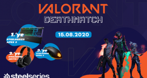 Valorant DeathMatch Turnuvası Ödül Sponsoru SteelSeries